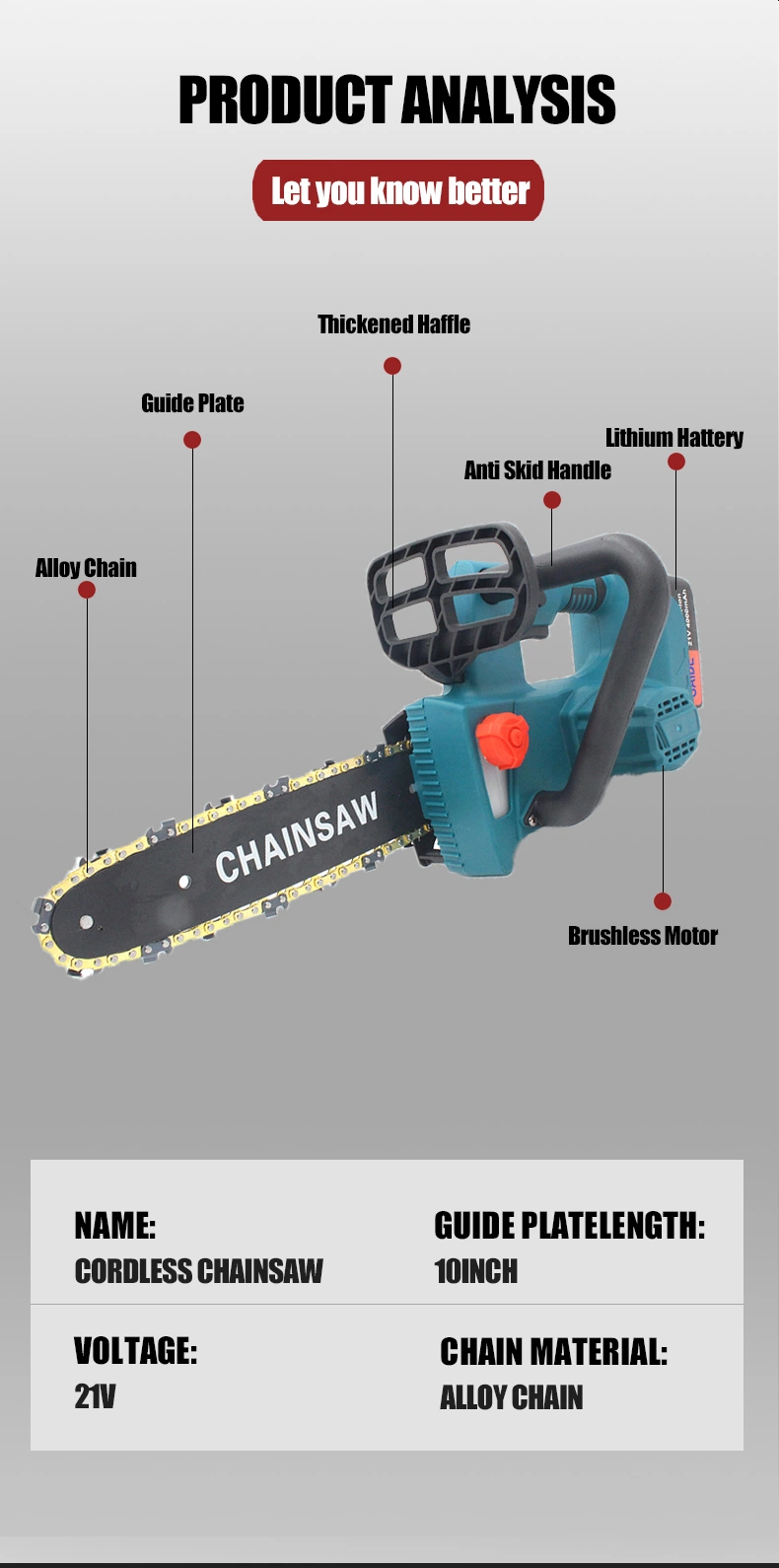 Brushless Motor for Cordless Chainsaw