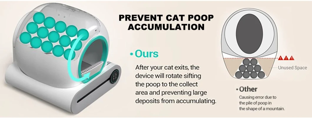 New Low Noise APP WiFi Touch Control Smart Electric Self-Cleaning Automatic Cat Litter Box