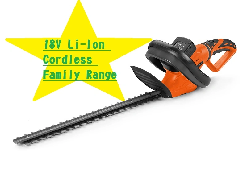18V (20V Max) Li-ion Battery Compatible Cordless/Electric-Garden Hedge Trimmer-Power Tools