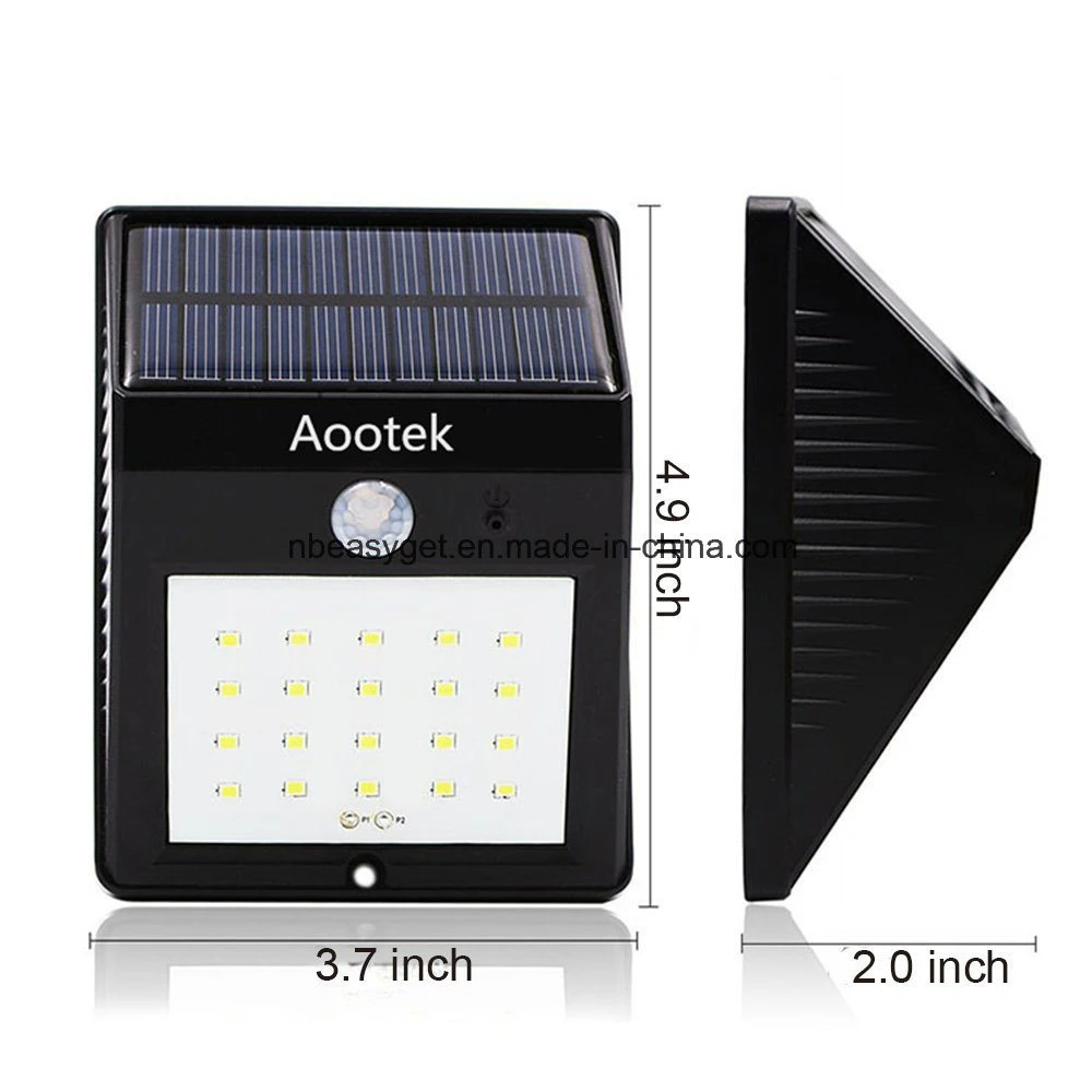 Bright Solar Power Outdoor LED Light Motion Activated Light for Garden Patio Path Pool Esg10092