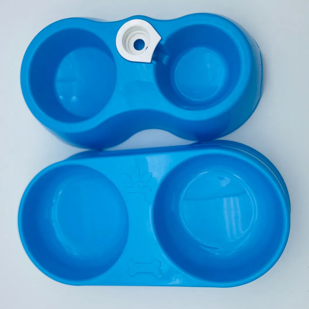 Wholesales Water and Food Bowl Set Double Dog Cat Bowls