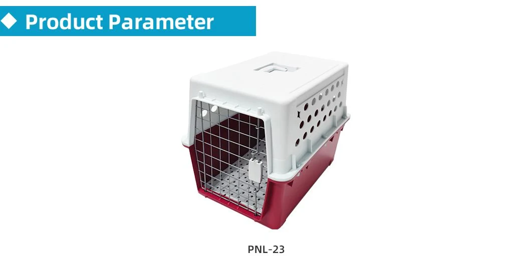 Outdoor Ventilation Pet Carrier Cat Dog Puppy Rabbit Travel Flight Dog Cage with Handle