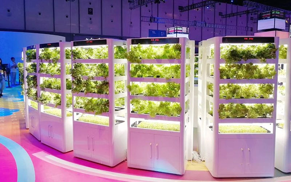 Indoor Smart Vertical Intelligent Mini Farming Hydroponics Soilless Growing System