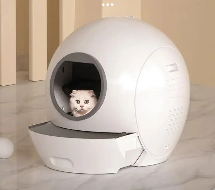Smart APP WiFi Remote Control Self Cleaning Cat Litter Tray Health Monitoring Automatic Cat Litter Box UV Sterilization Intelligent Cat Toilet