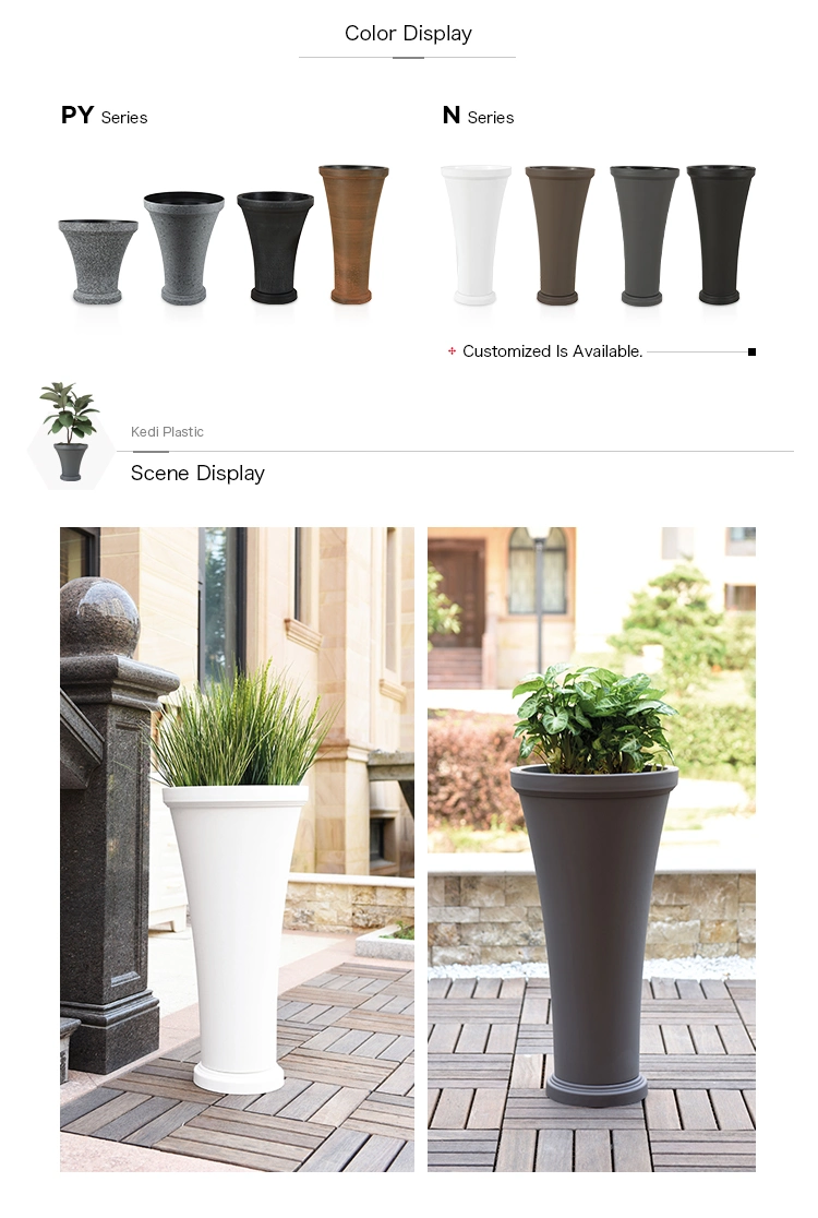 Round Plant Pot Indoor and Outdoor (KD8951-KD8953)