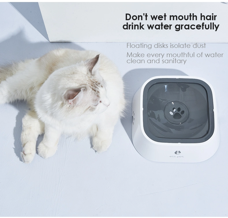 Amaz Pet Dog Cat Bowl Floating Bowl Water Drinker Not Wet Mouth Splash Water Cat Drinking Not Sprinkler Portable Water Dispenser