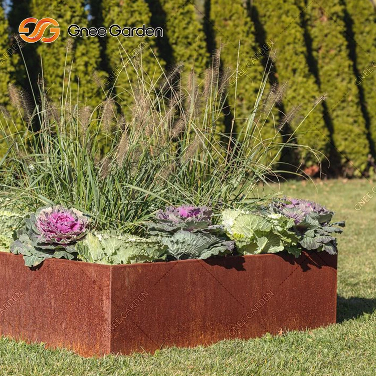 Custom Garden Plant Flower Pots Outdoor Box