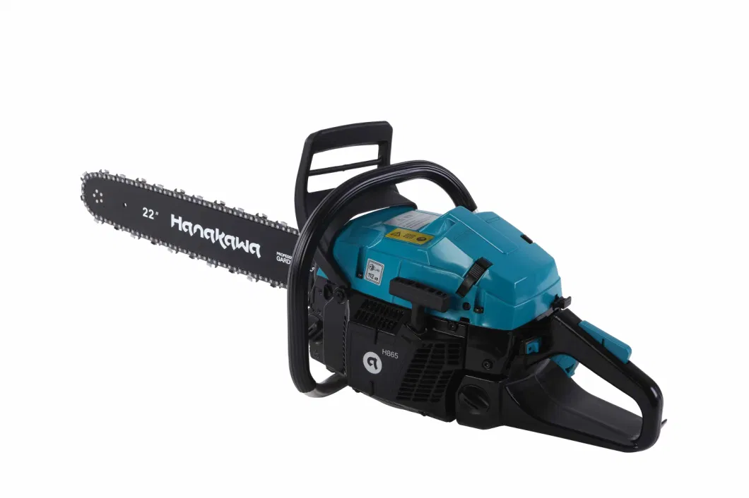 3hanakawa H865 (365) 2-Stroke 65.1cc Chainsaw Cut Logs Rollomatic Bar Length (inch) 20&quot; 22&quot; Optional Big Power 365 Fast Wood Cutting Chainsaw