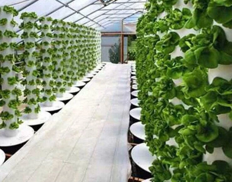 Small Vertical Indoor Hydroponic Systems Hydroponic Tower Garden
