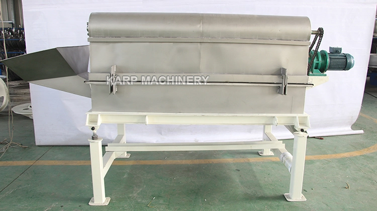 Organic Fertilizer Drum Sieve Compost Trommel Screen Sieving Machine