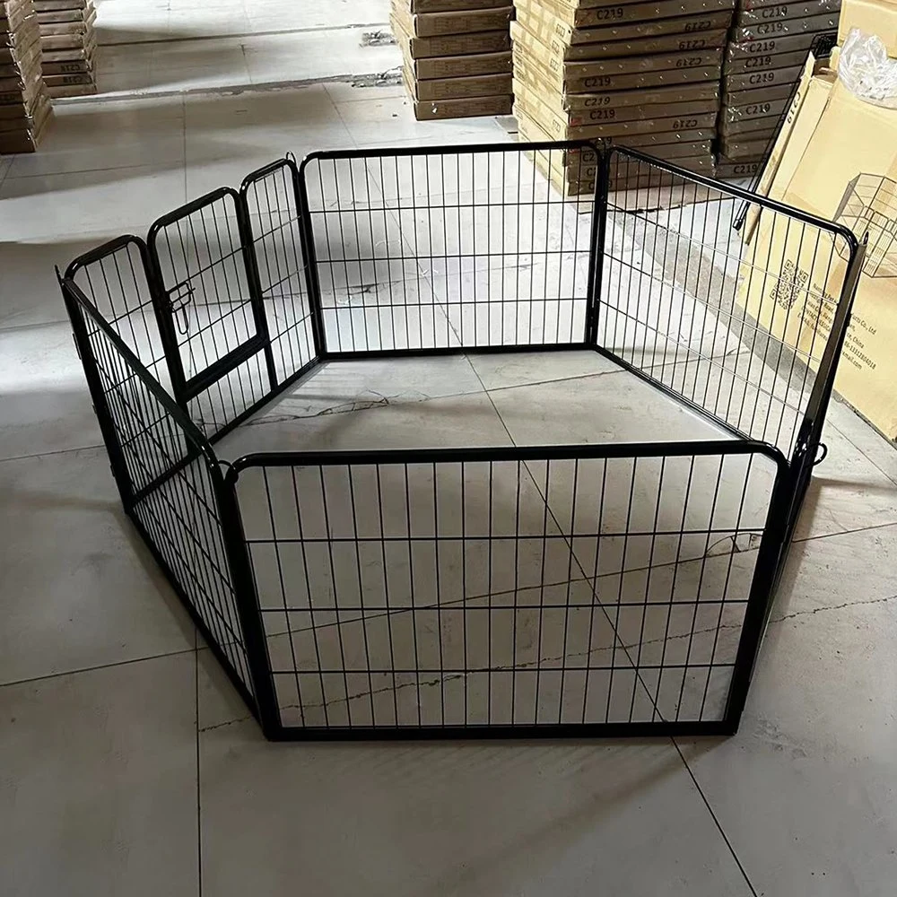 8 Panels Durable Steel Dog Playpen Puppy Outdoor Enclosure