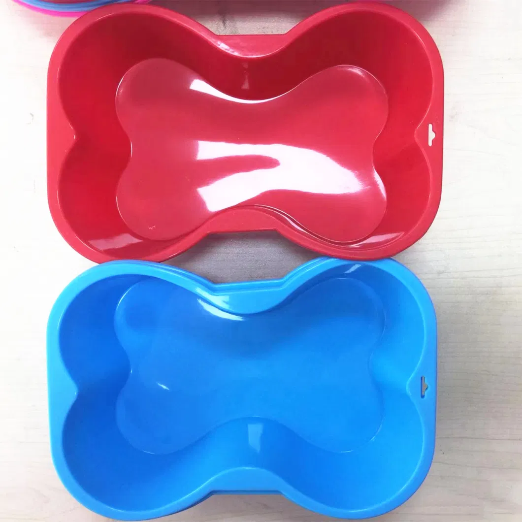 Manufacture Customize Logo Portable Foldable Dog Bowl Food Water Feeding