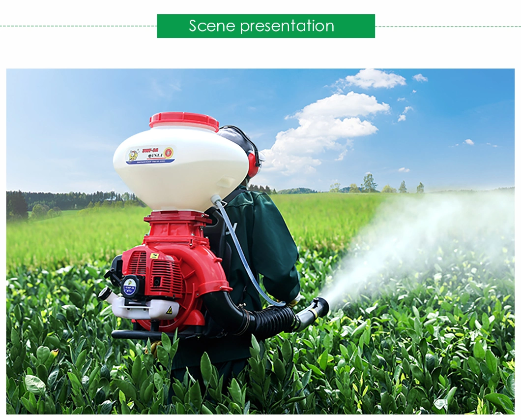 Knapsack Backpack Mist Duster and Duster Machine Mist Blower Mistblower Sprayer 26L /Backpack Agricultural Power Sprayer Gasoline Engine Garden Sprayer