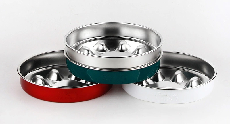 New Product Non Silp Stainless Steel Dog Bowl Food Water Bowl