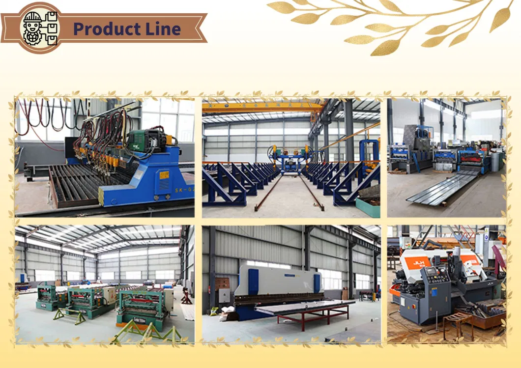 Prefabricated Steel Structure Insulated Metal Garden Workshops Building