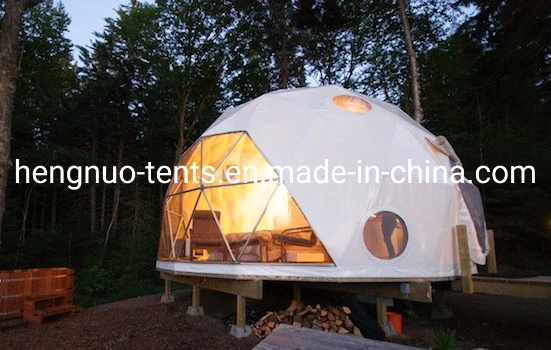 8m Steel Frame Permanent Winter Cold Weather Snow Dome House