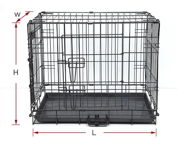 Amazon New Style Folding Pet Dog Cage Dog Crates