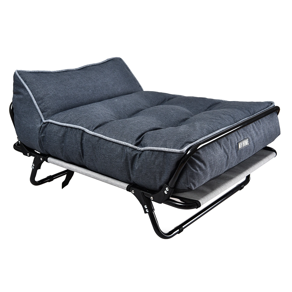 Outdoor Travel Foldable Steel Frame Elevated Pet Dog Bed