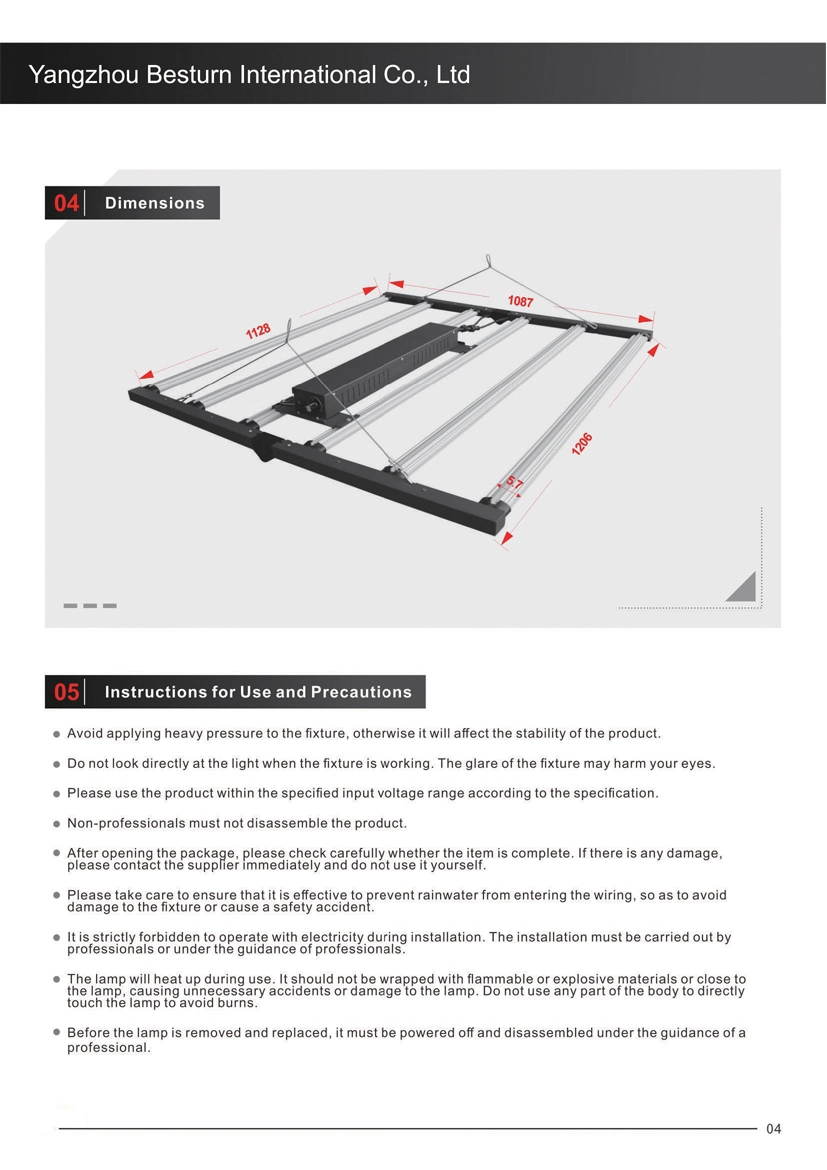 Lp Series 10 Full Spectrum Hydroponic Vertical Farming System Full Spectrum Flowering Bars LED Grow Light for Indoor Weed Medical Plant