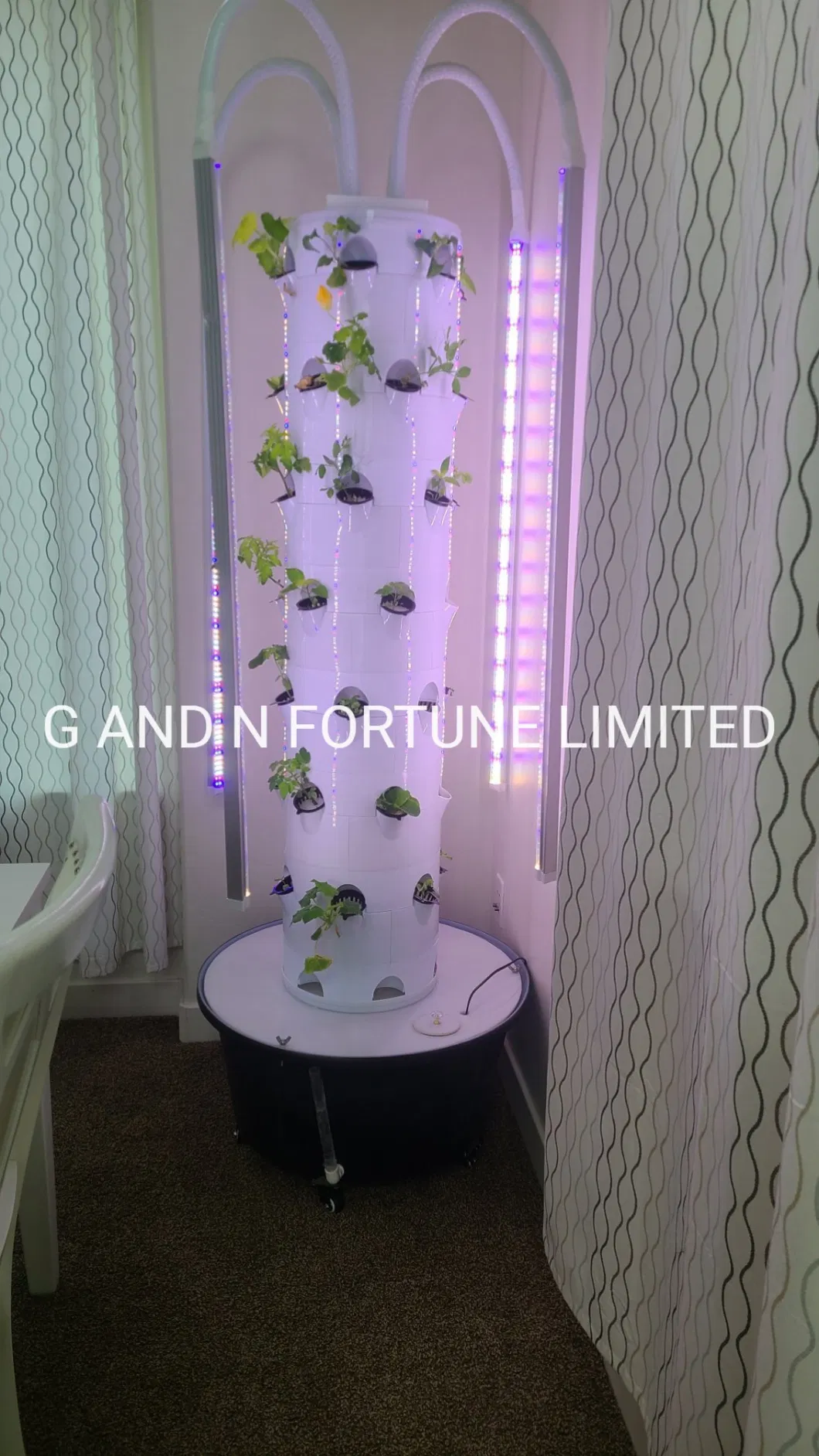 Tower Garden Vertical Hydroponic Growing Vertical Tower for Strawberries