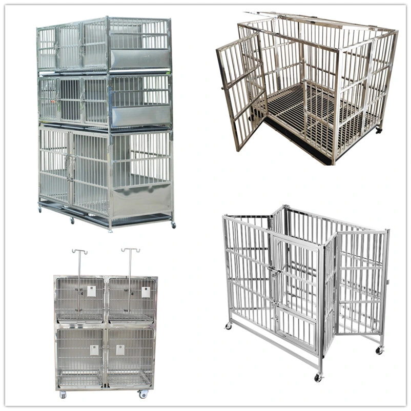 MID West Wire Dog Crate with Divider Panel /48 Inch Metal Collapsible Dog Cage