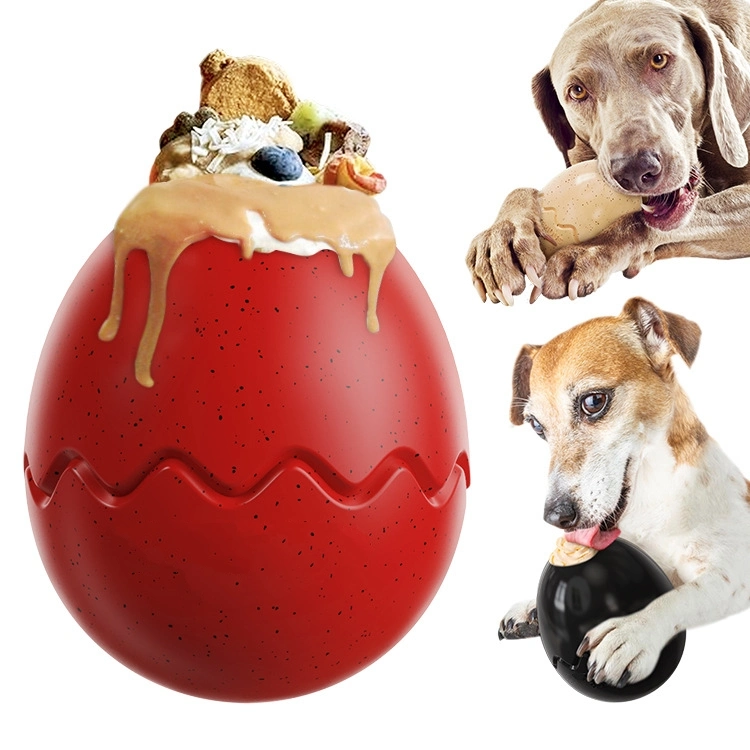 Voovpet Brand Pet Supplies Factory Home Wholesale Company Explosive Dog Slow Food Leakage Dinosaur Egg Slow Food Dog Toys