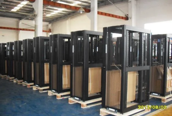 15u Cold Rolled Steel Tooless Network Components Cabinet Open Server Frame