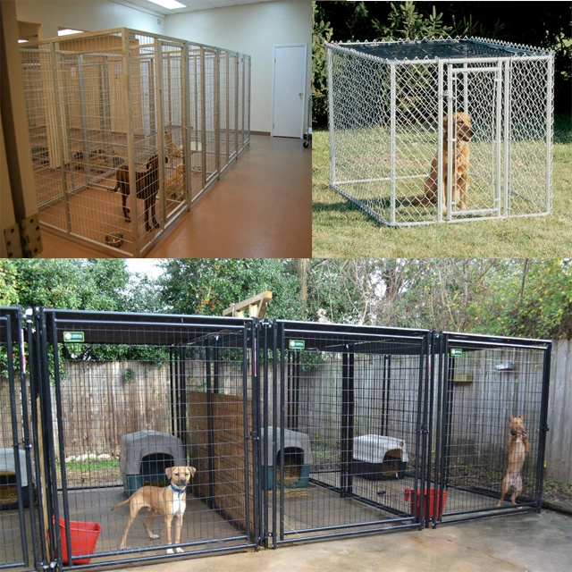 Good Design Heavy Duty Metal Crate/ Cage Portable Large Dog Backyard Kennels