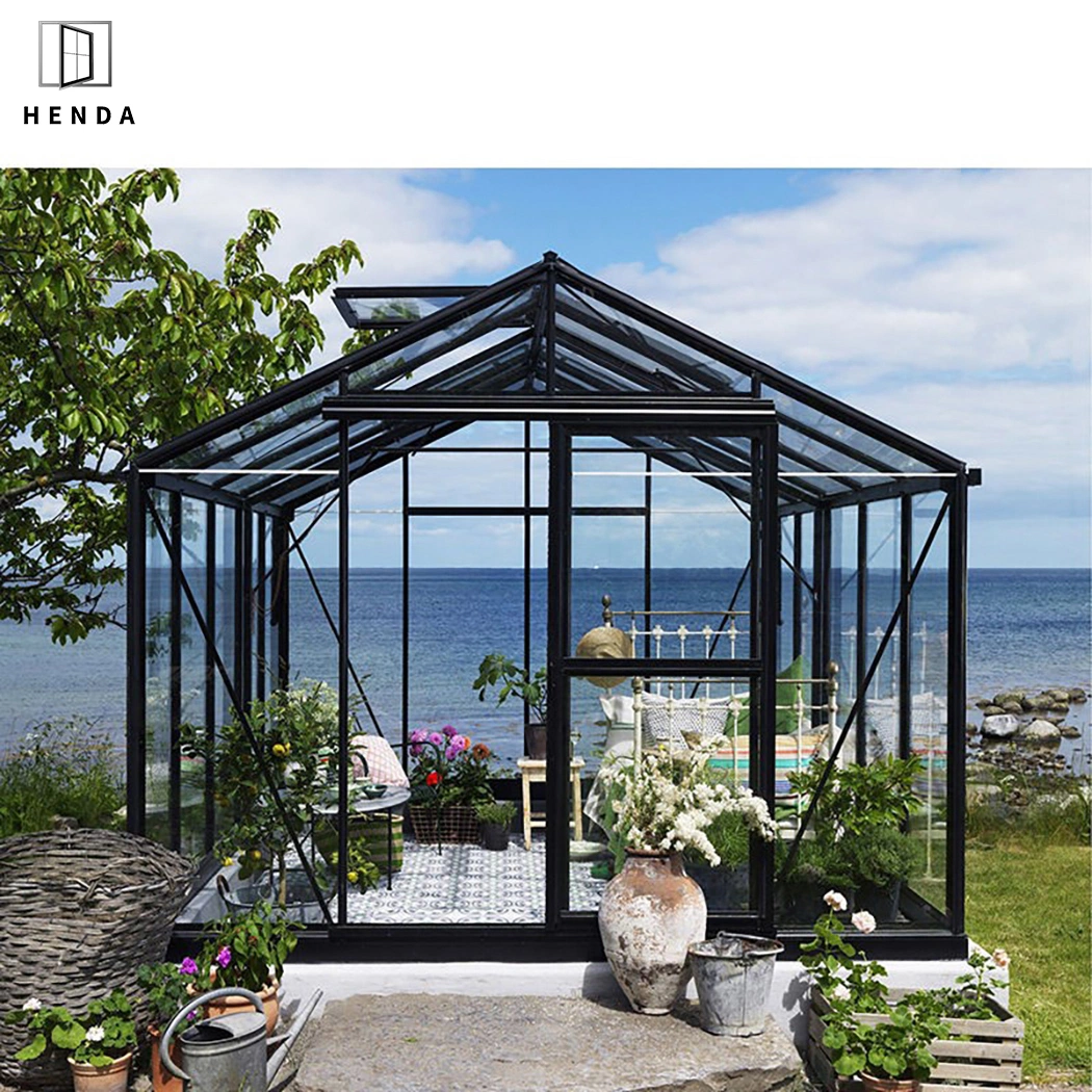 Customized Portable Sunroom Conservatory Aluminium Profiles Aluminum Frame Lowes Greenhouse New Design Winter Garden Sun Rooms