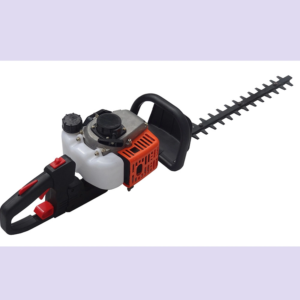 Professional 23cc Gasoline Petrol 2 Stroke Handheld Double Edge Blade Cordless Hedge Cutter Hedge Trimmer with CE GS