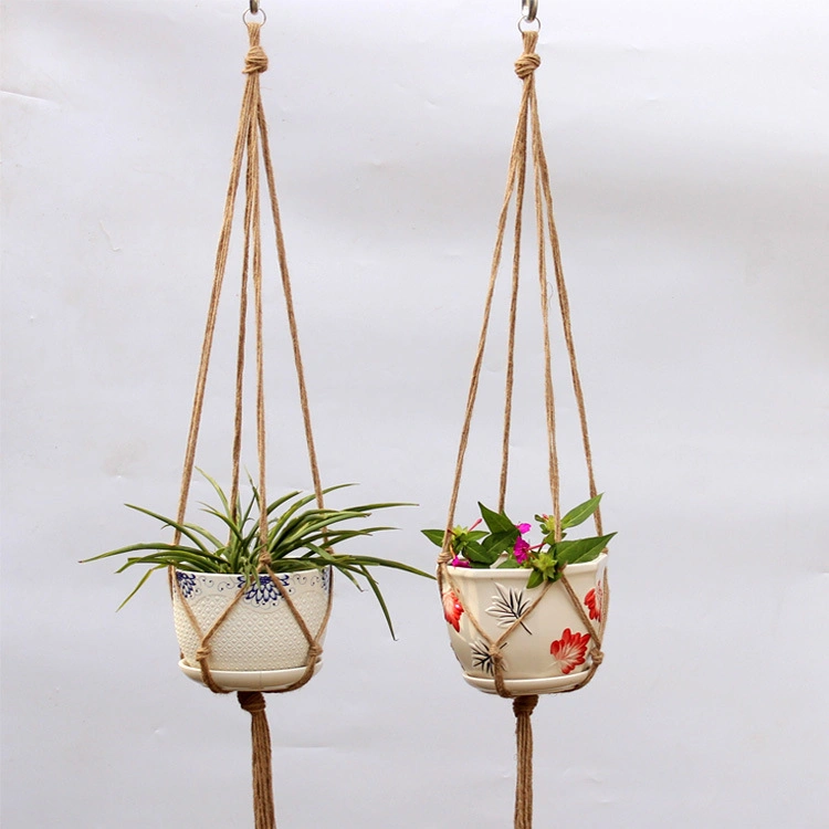 Natural Custom Design Pot Hanger Indoor Plant Hangers Flower Pot