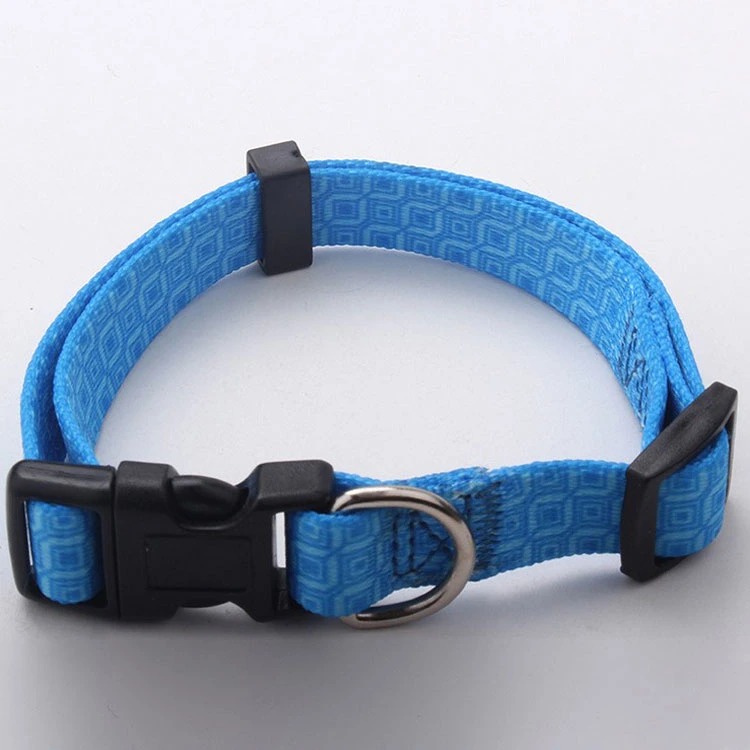 Wholesale Dog Harness Adjustable Pet Training Collar Pet Supply Christmas Products Nylon Polyester Coated Retractable Dog Training Lead Leather Rope Leash