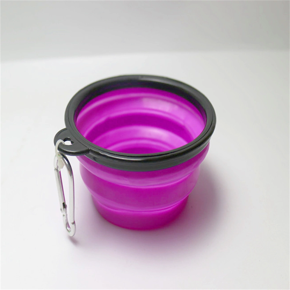 Pet Cat Food Water Feeding Portable Travel Bowl