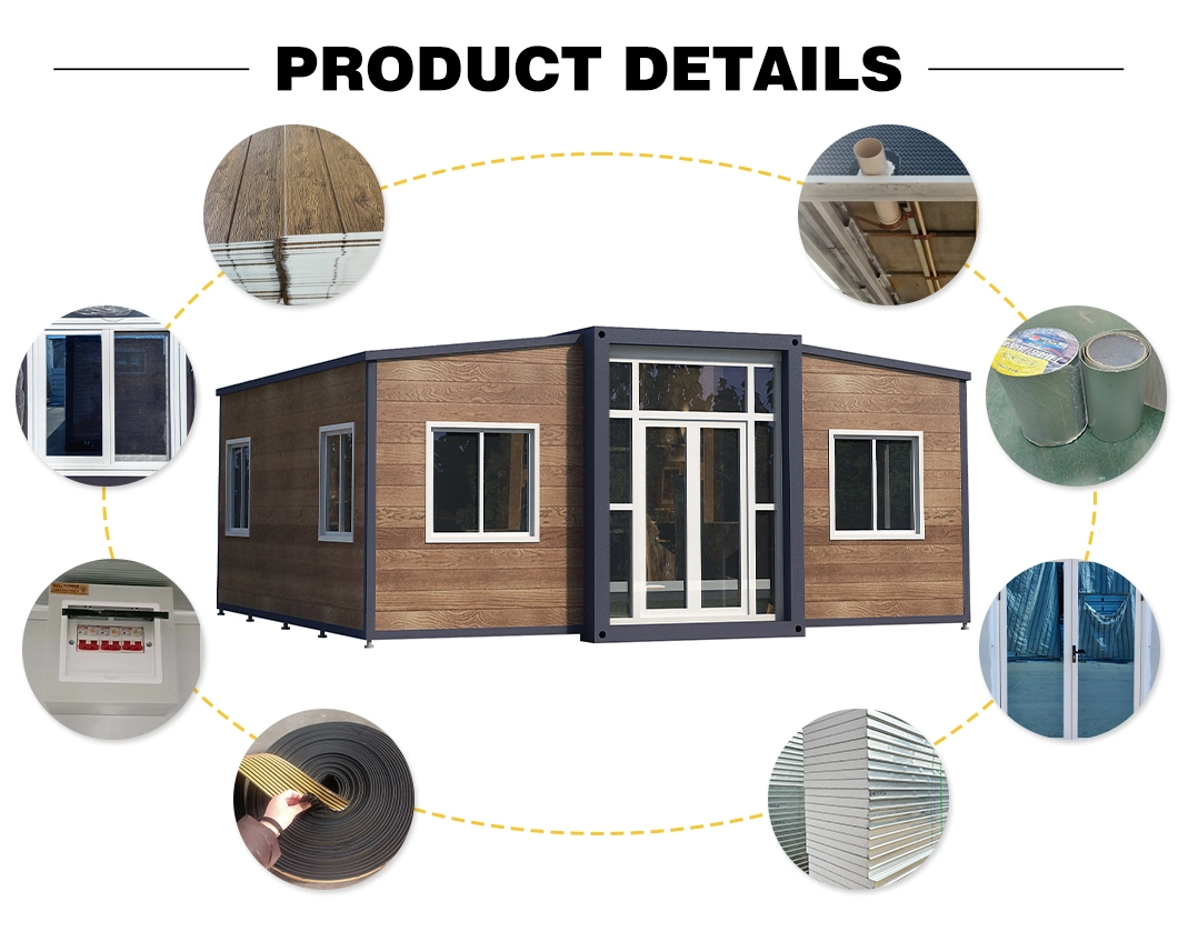 Living Storage Design Portable Luxury Steel Prefabricated Modular Green House