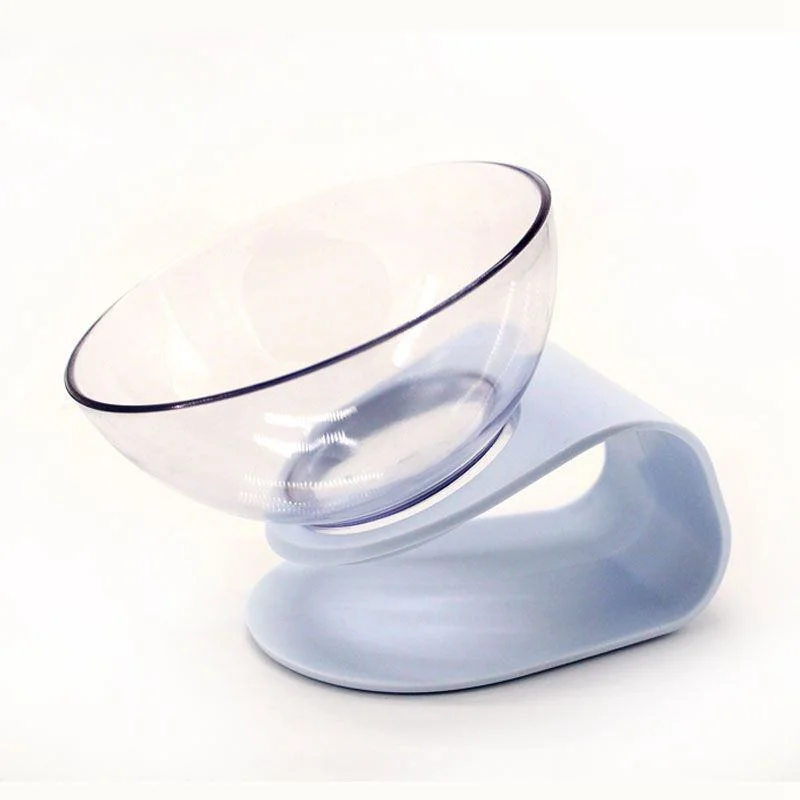 Cheap Elevated Pet Bowl with Stand Transparent Non Slip Cat Bowls