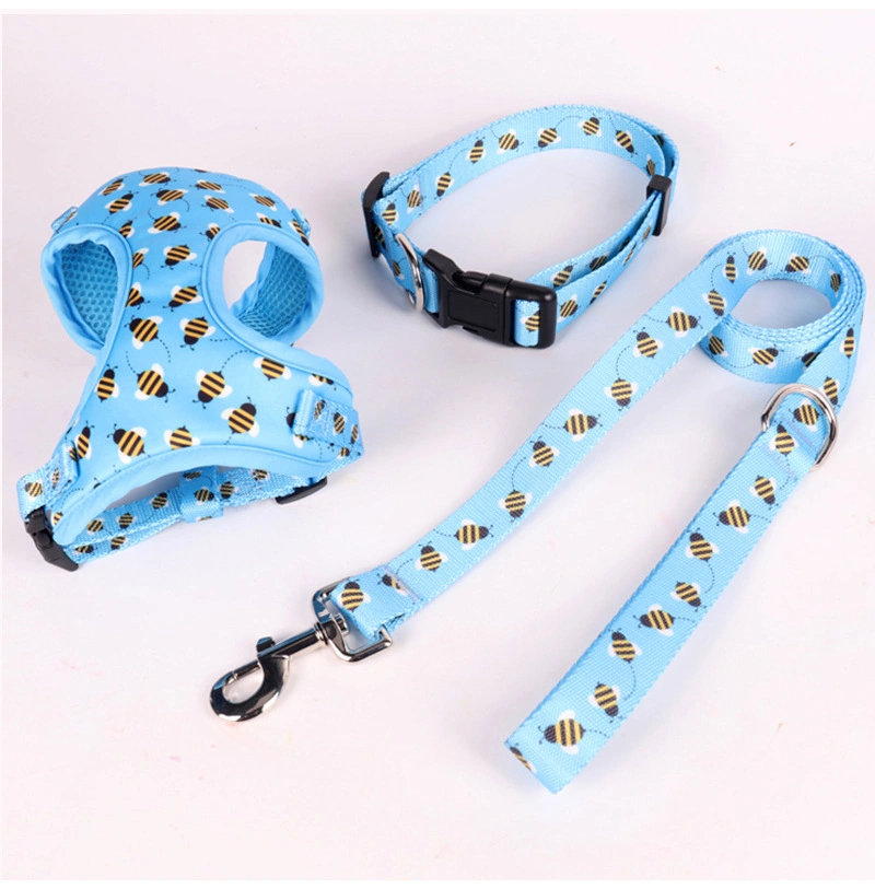 Lovery Cat Dog Harness Vest Collar Outdoor Walking Lead Leash Set Dogs Special Style Leash