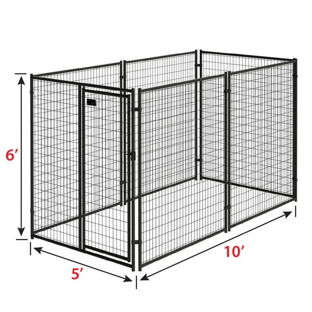 Heavy Duty Dog Cage Strong Lockable Access Dog Cage