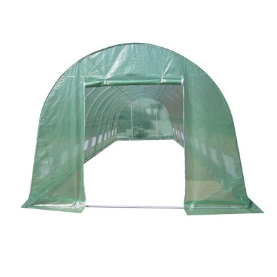  Venta caliente simple vegetal Mini jardín hidropónico de efecto invernadero a la venta con cubierta de malla de PE