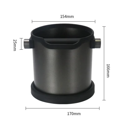  China Fabricante de café Terrenos de compostaje suministros de café Knock Box