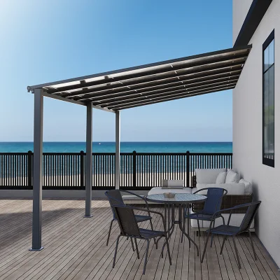 Venta caliente de buena calidad moderna Piscina Patio trasero de la sombrilla balcón arrojar