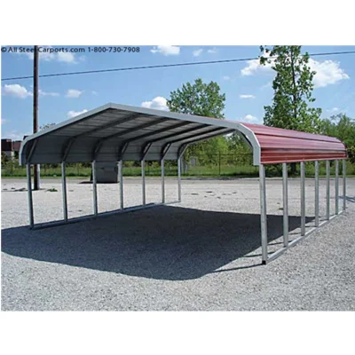  Parking jardín patio al aire libre el bastidor de acero prefabricados naves de almacenamiento