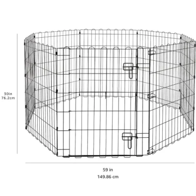 High Duty Houses Playpen Dog Kennel al aire libre 30 pulgadas con Puerta única