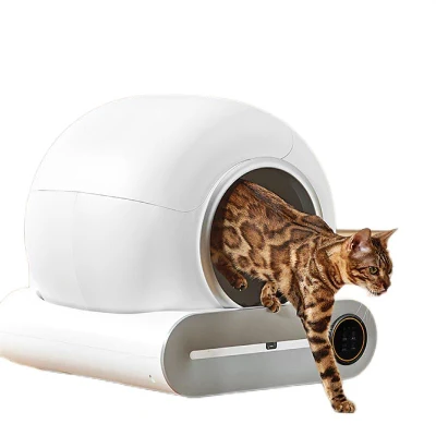 OEM ODM el nuevo gato de basura Caja WC automático gato Inodoro