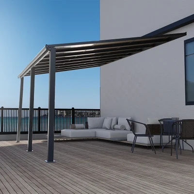 Venta caliente de buena calidad moderna Piscina Patio trasero de la sombrilla balcón arrojar