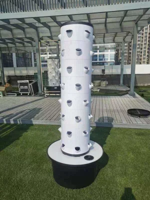  Sistema de crecimiento hidropónico Torre interior Inicio Jardín vertical Torre