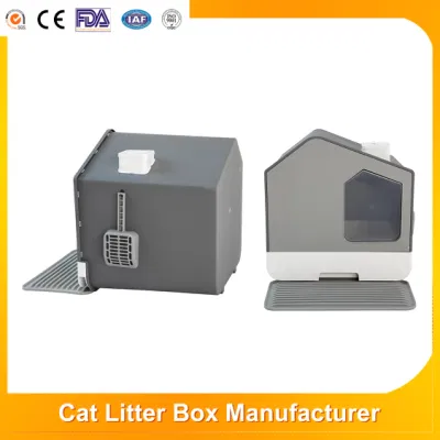 Cajón portátil de cajón de cajón grande y tamaño mediano cerrado con basura de cajón Caja de basura con puerta delantera