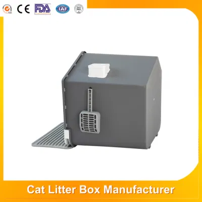 Cajón portátil de cajón de cajón grande y tamaño mediano cerrado con basura de cajón Caja de basura con puerta delantera