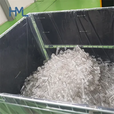  Personalizar la tapa de preformas de PET de plegado de almacenamiento de cajas de malla de alambre plegable
