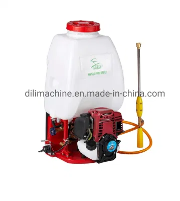  Pulverizador de mochila agrícola alimentación Mochila pulverizadora con motor de gasolina de GX35