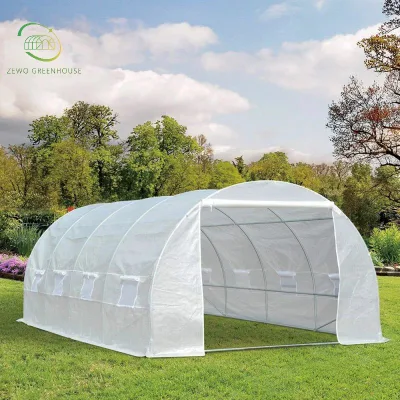  Suministros Camine en la construcción planta Shade portátil Casa de una sola Span Hobby Mini invernadero Green House Jardín